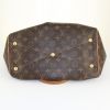 Louis Vuitton Tivoli small model handbag in monogram canvas and natural leather - Detail D4 thumbnail