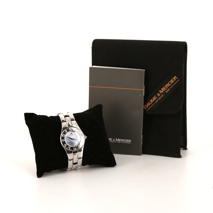 Baume & Mercier watch Linéa in stainless steel Circa  2000 - Detail D2