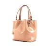 Shopping bag Tod's in pelle verniciata rosa pallido - 00pp thumbnail