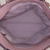 Shopping bag Tod's in pelle verniciata rosa pallido - Detail D2 thumbnail