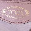 Shopping bag Tod's in pelle verniciata rosa pallido - Detail D3 thumbnail