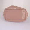 Shopping bag Tod's in pelle verniciata rosa pallido - Detail D4 thumbnail