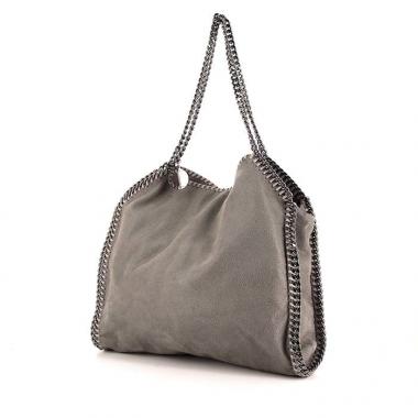 Stella McCartney handbag in grey canvas