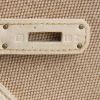 Hermes Kelly 32 cm handbag in beige canvas and off-white leather - Detail D5 thumbnail