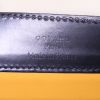 Borsa portadocumenti Goyard Chypre in tela monogram nera e pelle nera - Detail D3 thumbnail