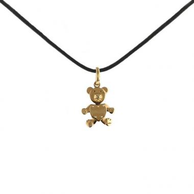 Articulated Pomellato Orsetto medium model pendant in yellow gold