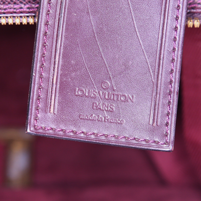 【LOUIS VUITTON】サテライト53 タイガ　トラベルバッグ　ボルドー Louis Vuitton Satellite Suitcase 347128 | Collector Square