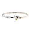 Opening Tiffany & Co bangle in silver and yellow gold - 00pp thumbnail