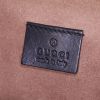 Gucci Dionysus handbag in grey-beige monogram canvas and black leather - Detail D4 thumbnail