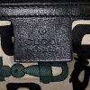 Gucci Pelham shopping bag in black monogram leather - Detail D3 thumbnail
