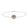 Bracciale Dior Rose des vents in oro bianco,  madreperla bianca e diamante - 00pp thumbnail