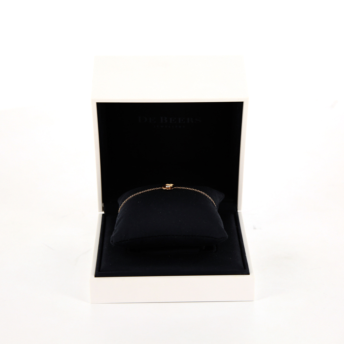 Bracelet De Beers Aria en or rose et diamant