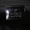 Bolso de mano Gucci Gucci Vintage en lona negra y cuero esmaltado negro - Detail D3 thumbnail