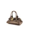 Chloé Paddington handbag in golden brown grained leather - 00pp thumbnail