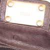 Bolso de mano Chloé Paddington en cuero granulado marrón dorado - Detail D3 thumbnail