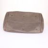 Bolso de mano Chloé Paddington en cuero granulado marrón dorado - Detail D4 thumbnail