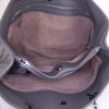 Bottega Veneta Fourre-tout shopping bag in grey braided leather - Detail D2 thumbnail