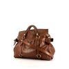 Miu Miu Vitello Lux shoulder bag in brown leather - 00pp thumbnail