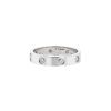 Cartier Love small model ring in white gold and diamonds - 00pp thumbnail