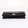 Pochette da sera Dior Diorama in raso nero - Detail D4 thumbnail