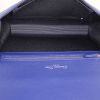 Dior Diorama shoulder bag in royal blue grained leather - Detail D3 thumbnail