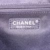 Chanel Grand Shopping shopping bag in black quilted grained leather - Detail D3 thumbnail
