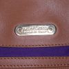 Bolso de mano Ralph Lauren en cuero marrón - Detail D4 thumbnail