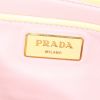 Bolso de mano Prada en cuero amarillo - Detail D3 thumbnail
