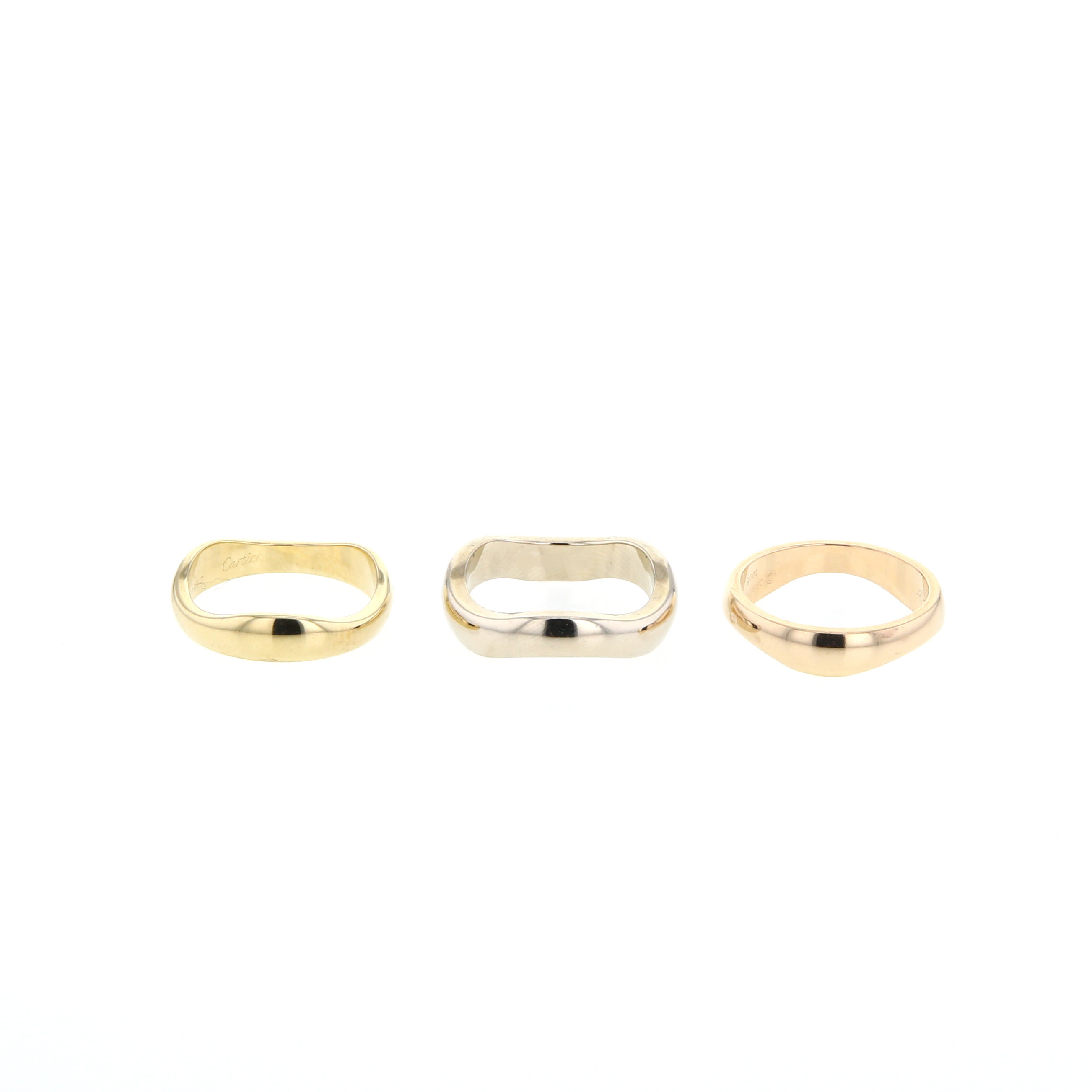 Anello Cartier in 3 ori - Detail D2