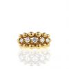 Boucheron Grains de Raisins ring in yellow gold and diamonds - 360 thumbnail