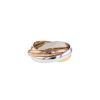 Cartier Trinity medium model ring in 3 golds, size 56 - 00pp thumbnail