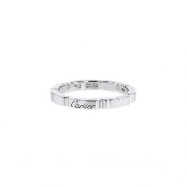 Cartier Maillon Panthère small model ring in white gold