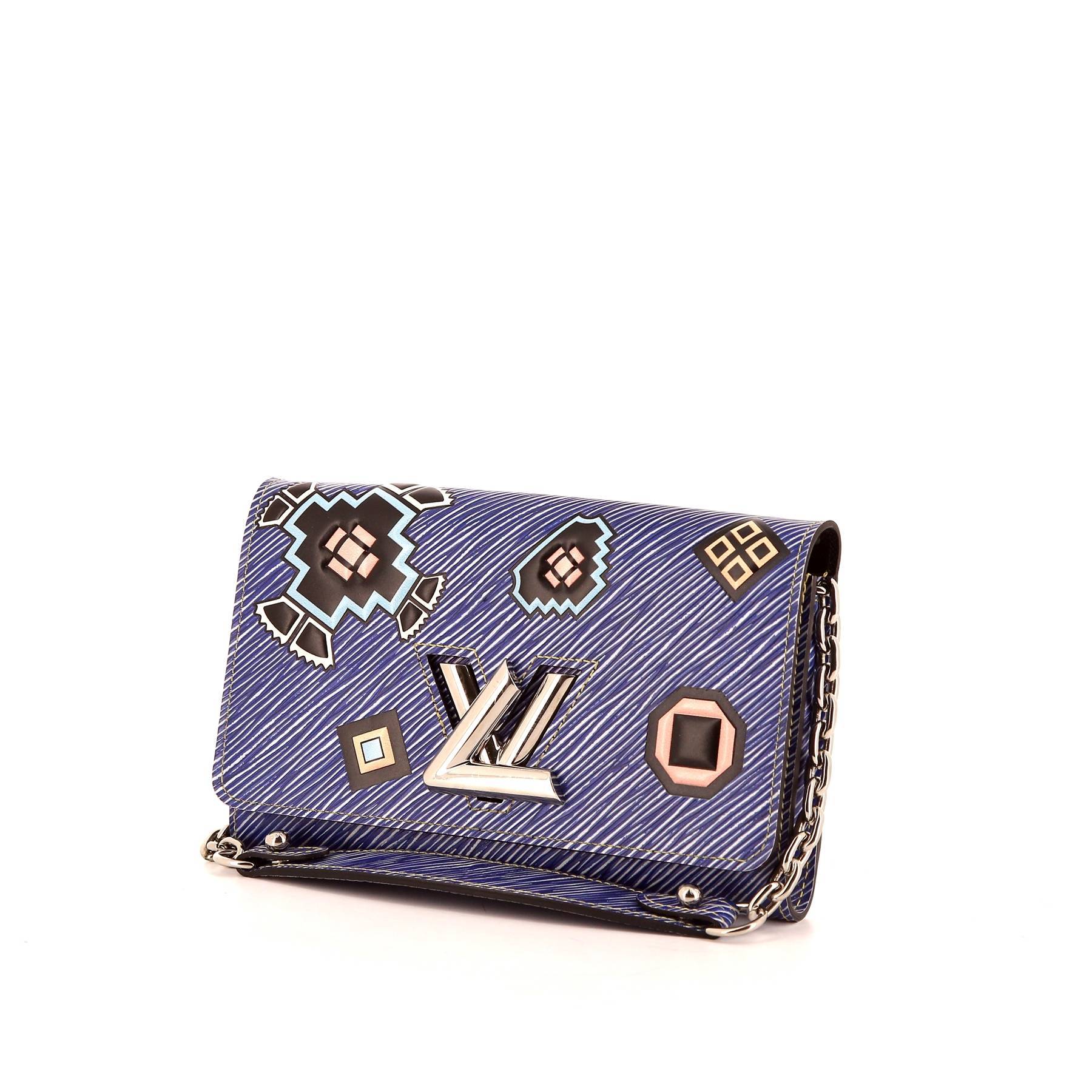 Bolso bandolera Louis Vuitton Vintage en cuero Epi negro y cuero azul -  ep_vintage luxury Store - LOUIS VUITTON – Page 2 – dct