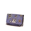 Borsa a tracolla Louis Vuitton Twist in pelle blu - 00pp thumbnail