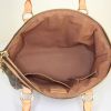 Louis Vuitton Tivoli handbag in brown monogram canvas and natural leather - Detail D2 thumbnail