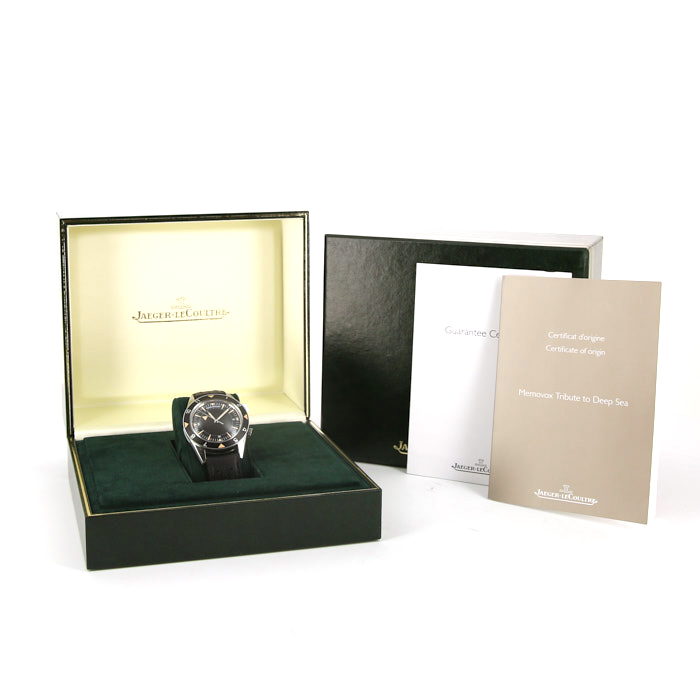 Reloj Jaeger-LeCoultre Memovox-Polaris de acero Ref :  134896 Circa  2010 - Detail D2