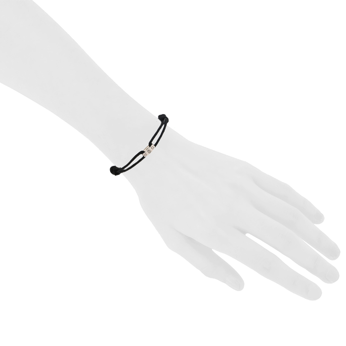 Bracelet Cartier Love en or blanc - Detail D1