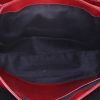 Bolso bandolera Ralph Lauren en cuero rojo - Detail D3 thumbnail