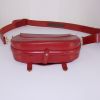 Ralph Lauren shoulder bag in red leather - Detail D5 thumbnail