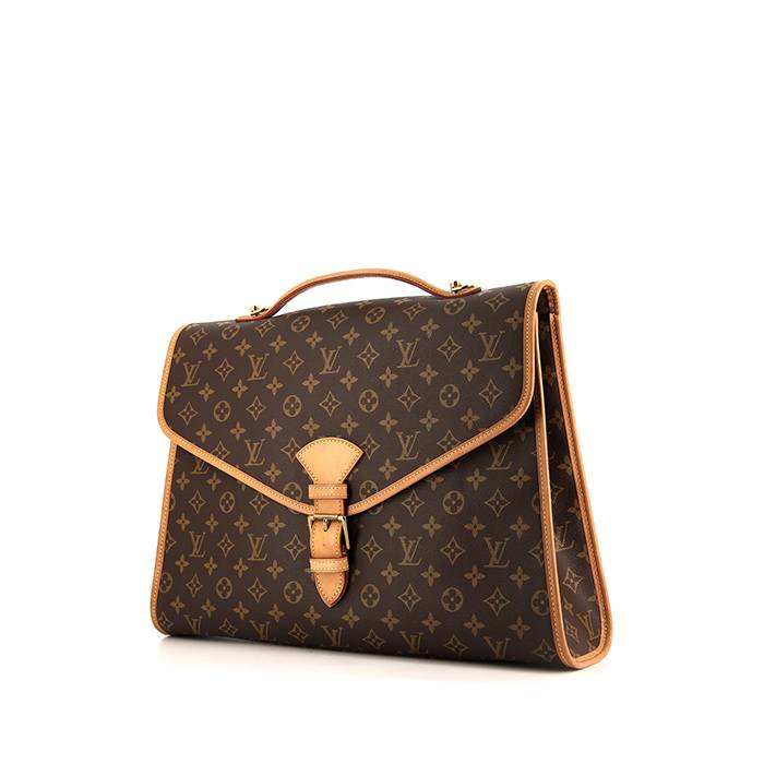 Louis Vuitton Louis Vuitton Bel Air Monogram Canvas Briefcase Handbag