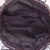 Celine handbag in brown leather - Detail D2 thumbnail