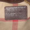 Bolso de mano Burberry en cuero marrón - Detail D3 thumbnail