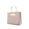 Balenciaga shopping bag Cable in grey leather - 00pp thumbnail