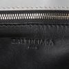 Balenciaga shopping bag Cable in grey leather - Detail D3 thumbnail