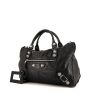 Balenciaga Work large model handbag in black leather - 00pp thumbnail