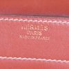 Borsa portadocumenti Hermès Sac à dépêches in pelle box color cognac - Detail D3 thumbnail