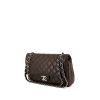 Bolso de mano Chanel Timeless en cuero granulado acolchado marrón - 00pp thumbnail