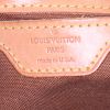 Zaino Louis Vuitton Montsouris in tela monogram marrone e pelle naturale - Detail D3 thumbnail