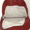 Bolsa de viaje Hermes Bolide - Travel Bag en cuero taurillon sakkam rojo - Detail D2 thumbnail