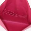 Billetera Prada en cuero rosa - Detail D2 thumbnail